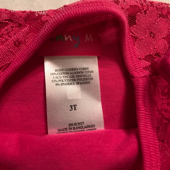 Beautiful deep pink dress. Size 3T. - Picture 4 of 4